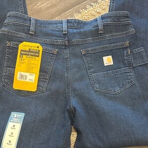 Carhartt Women's Denim Rugged Flex Relaxed Fit Jean